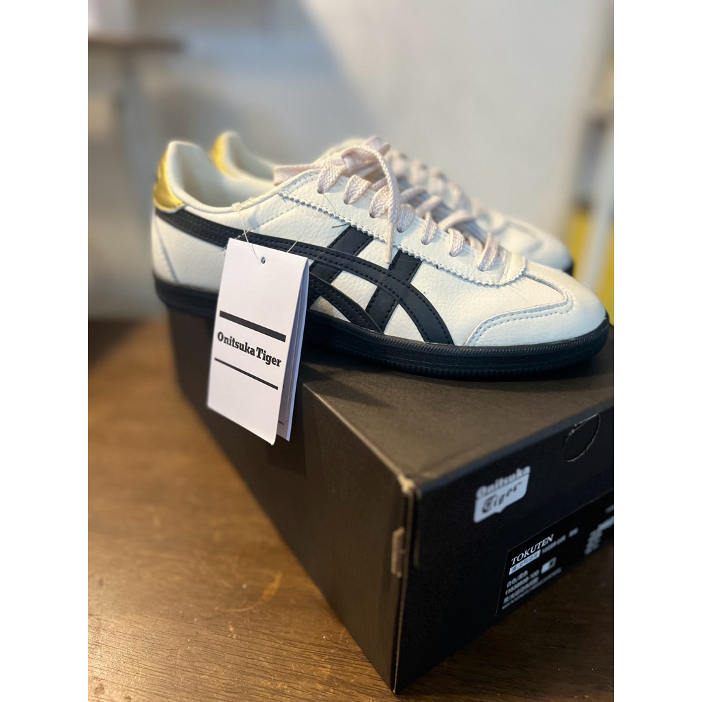 Onitsuka Tiger TOKUTEN BLACK WHITE - GOLD