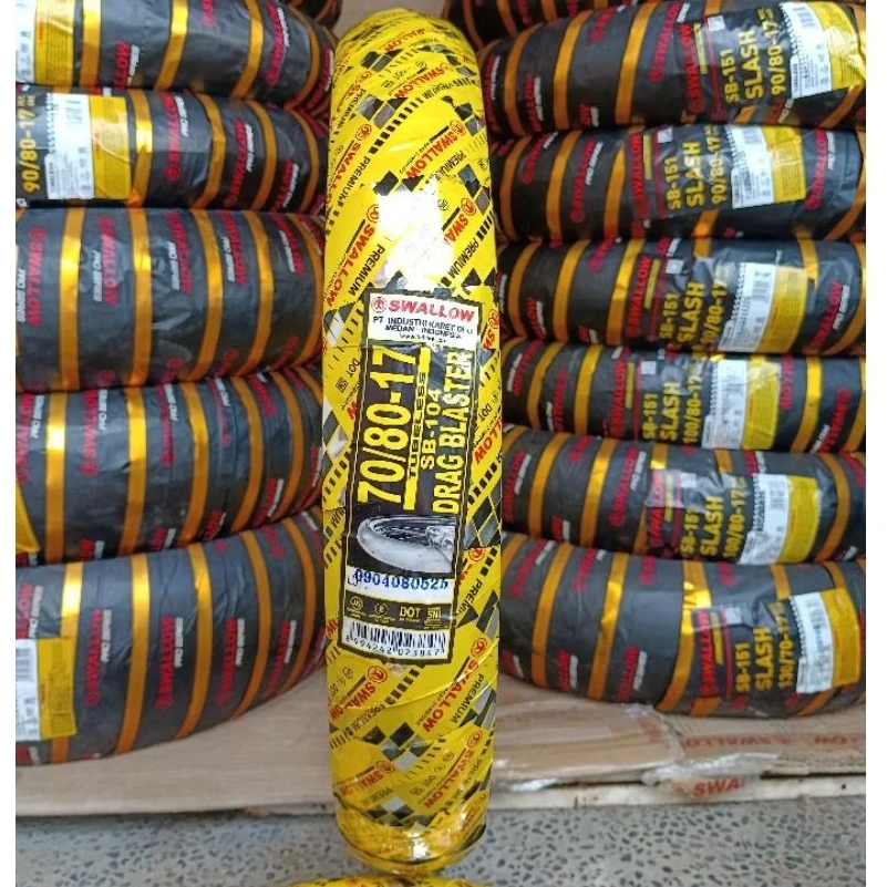 Ban Luar SWALLOW Drag Blaster 70/80-17 Tubeless
