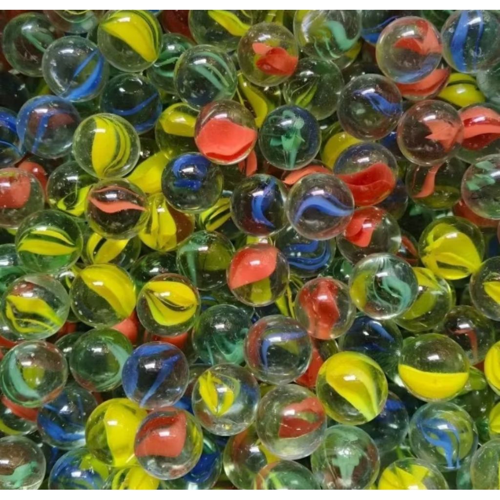 KELERENG METALIK / KELERENG MATA KUCING ATAU BIASA / KELERENG MINI