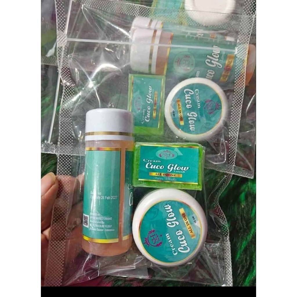 6 paket krim cuco glow by owner SH