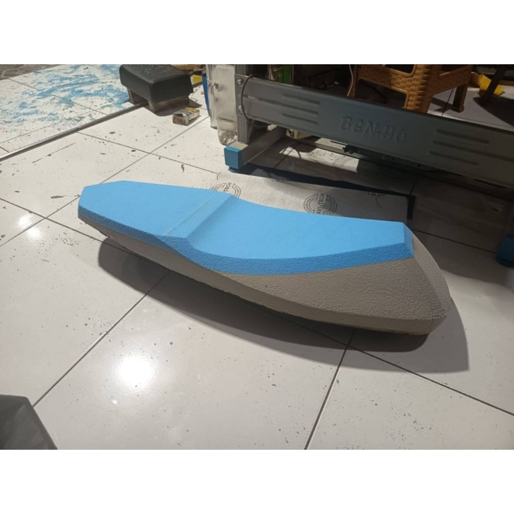 busa kenyal padat tambahan jok motor/mobil,ukuran 70x28x2cm
