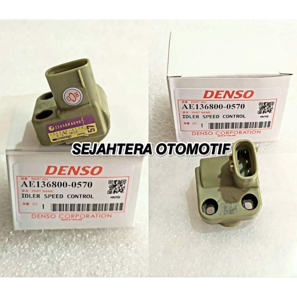 ACTUATOR IDLER SPEED ISC BALENO/CITY/COROLLA GREAT ORIGINAL DENSO