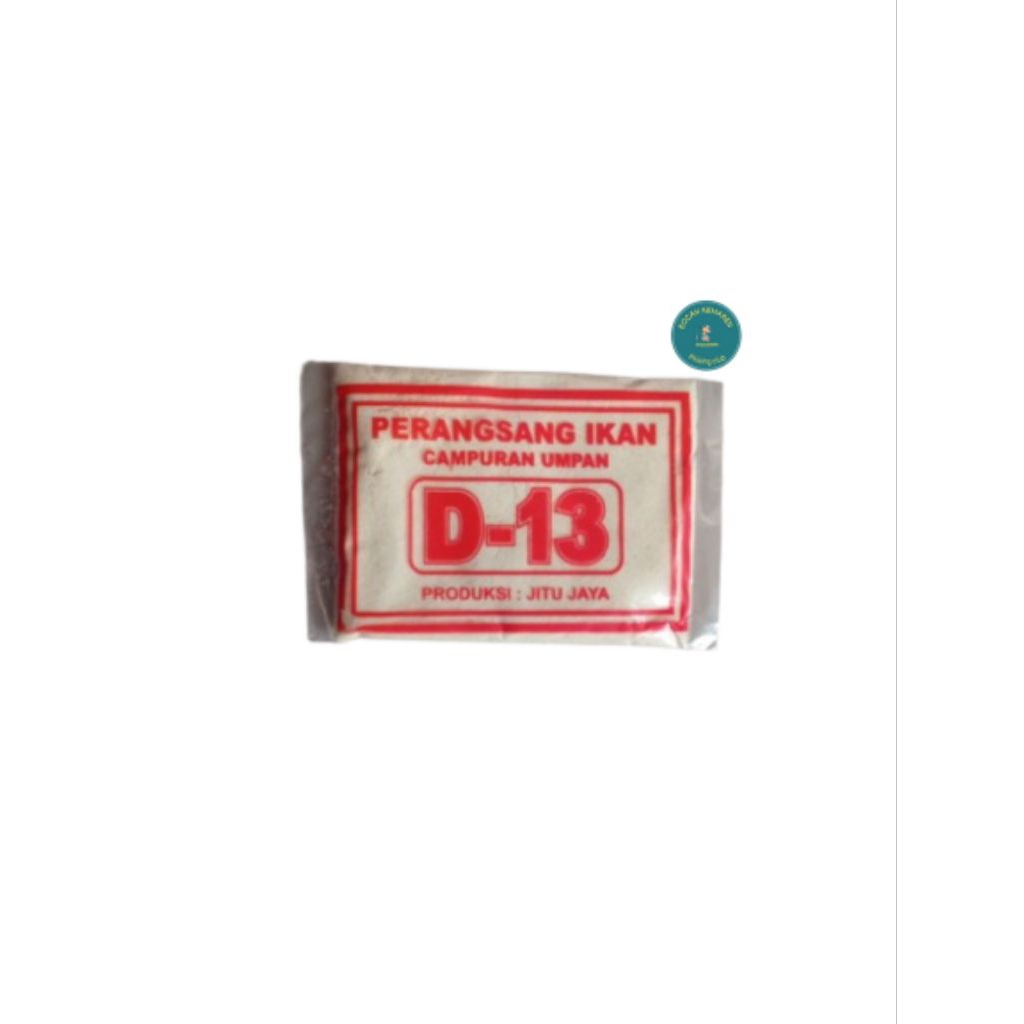Perangsang Umpan Ikan D13 Merah - Aroma Wangi, Efektif untuk Ikan Mas, 25g