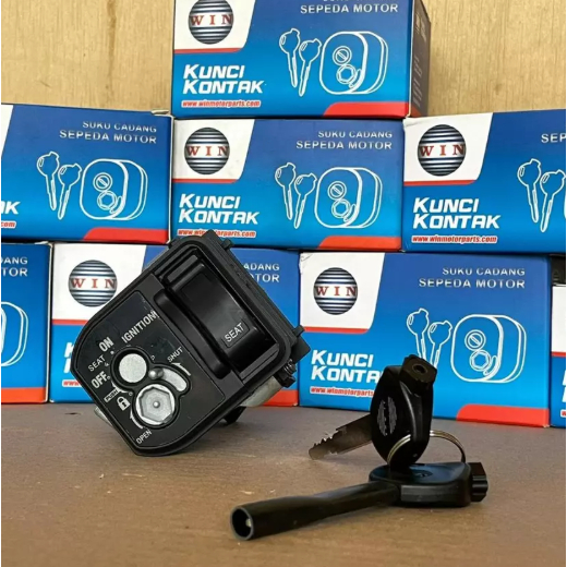 WIN Set Kunci Kontak Key Set Kunci Kontak dan Jok Vario 110 Fi Presisi Tinggi Berkualitas
