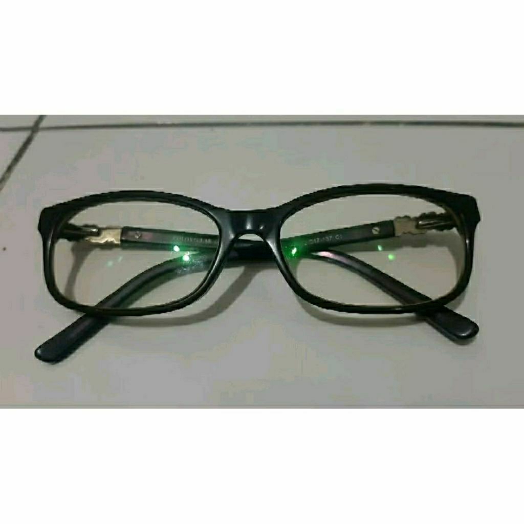 Kacamata wanita polovillae design italy bening / clear glasses minus