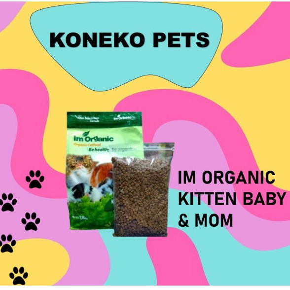 MAKANAN KUCING | IM ORGANIC | IM ORGANIC KBM 1 KG REPACK