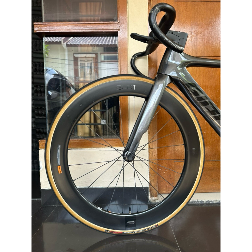 Wheelset Giant SLR1 65mm Roadbike Carbon