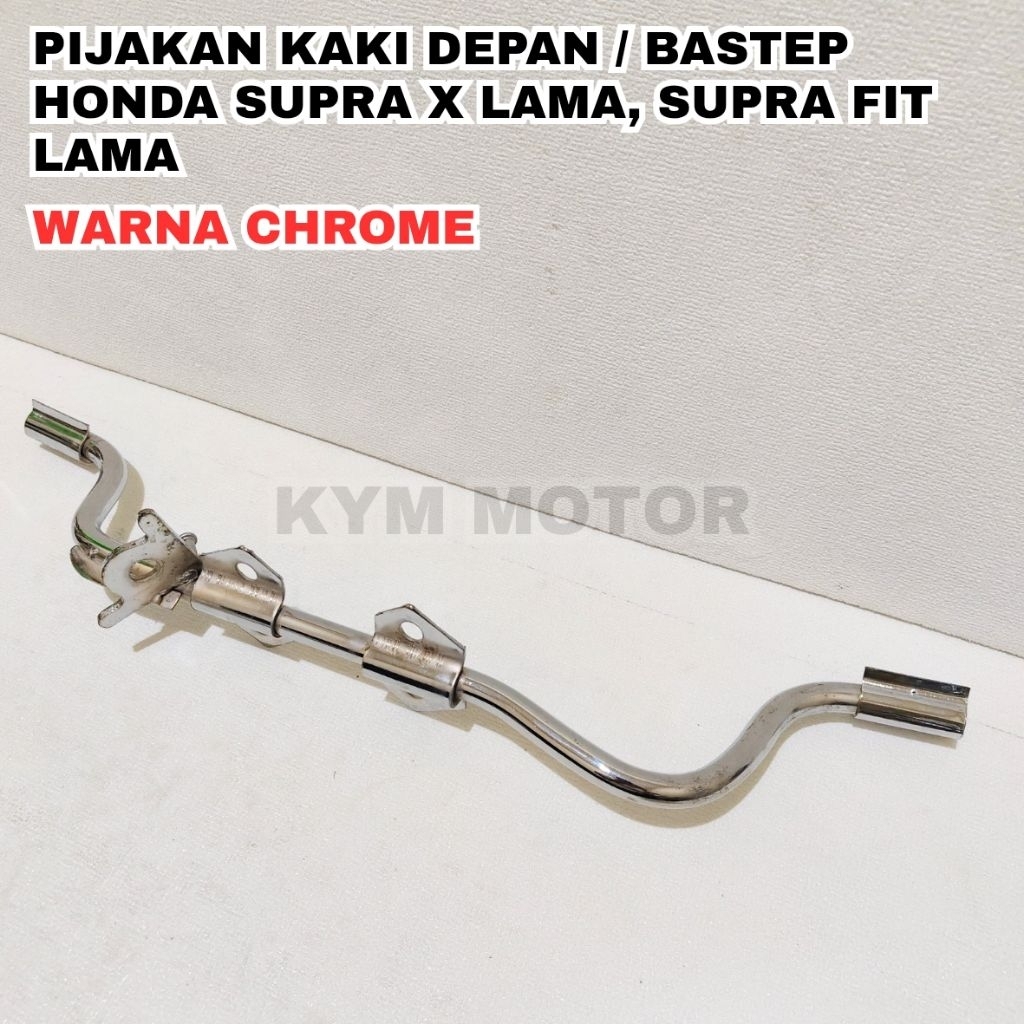 Bastep Barstep Postep Pustep Step Footstep Pijakan Kaki Depan Motor Honda Supra X Fit Lama Old 100cc