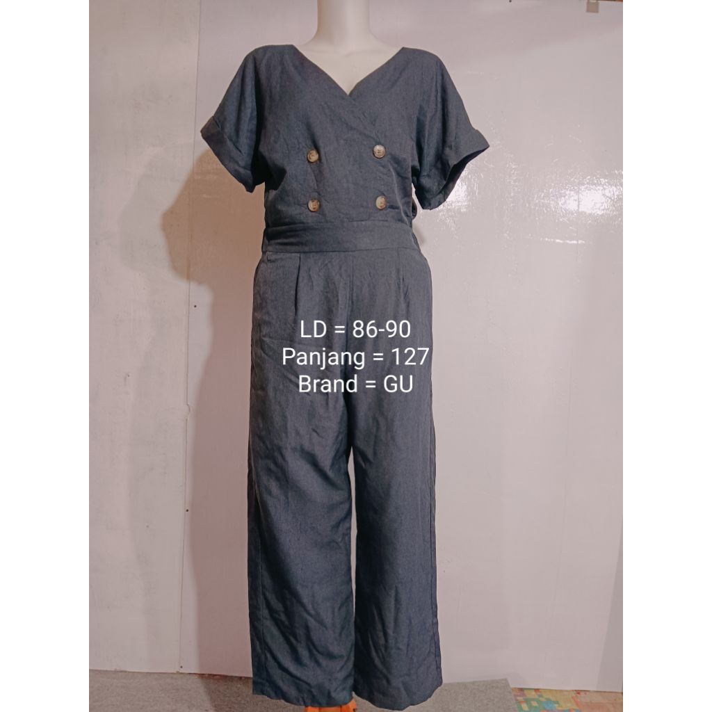 Jumpsuit Navy Brand GU