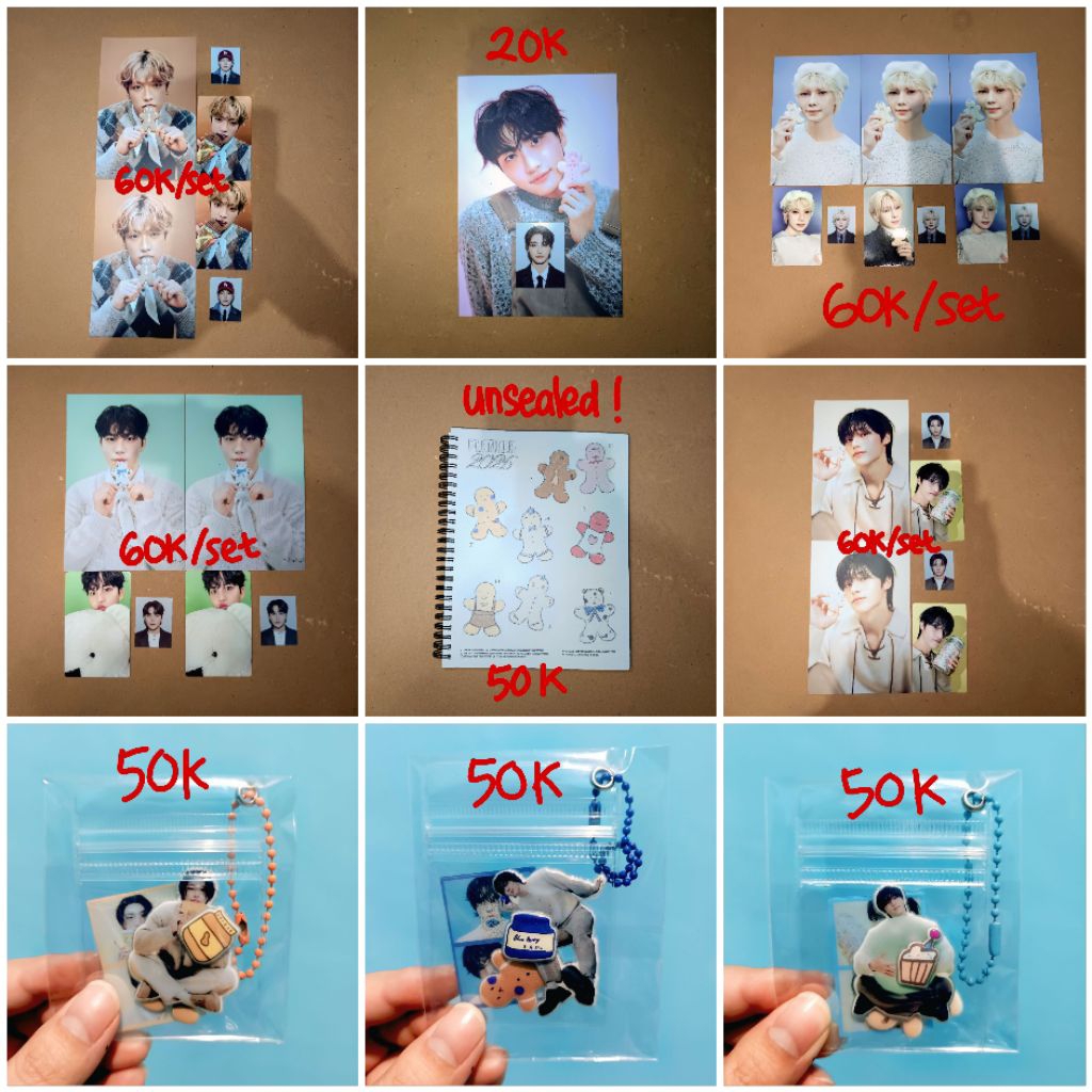 Photocard ATEEZ SEASONS GREETINGS 2026 SG26 Hongjoong Seonghwa Yunho Yeosang San Mingi Wooyoung Jong