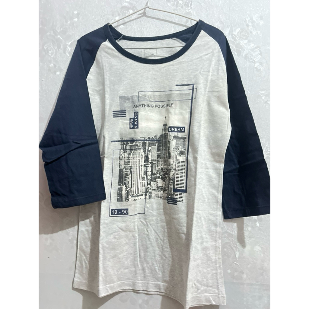 KAOS PRIA MERK T-ZONE (M)