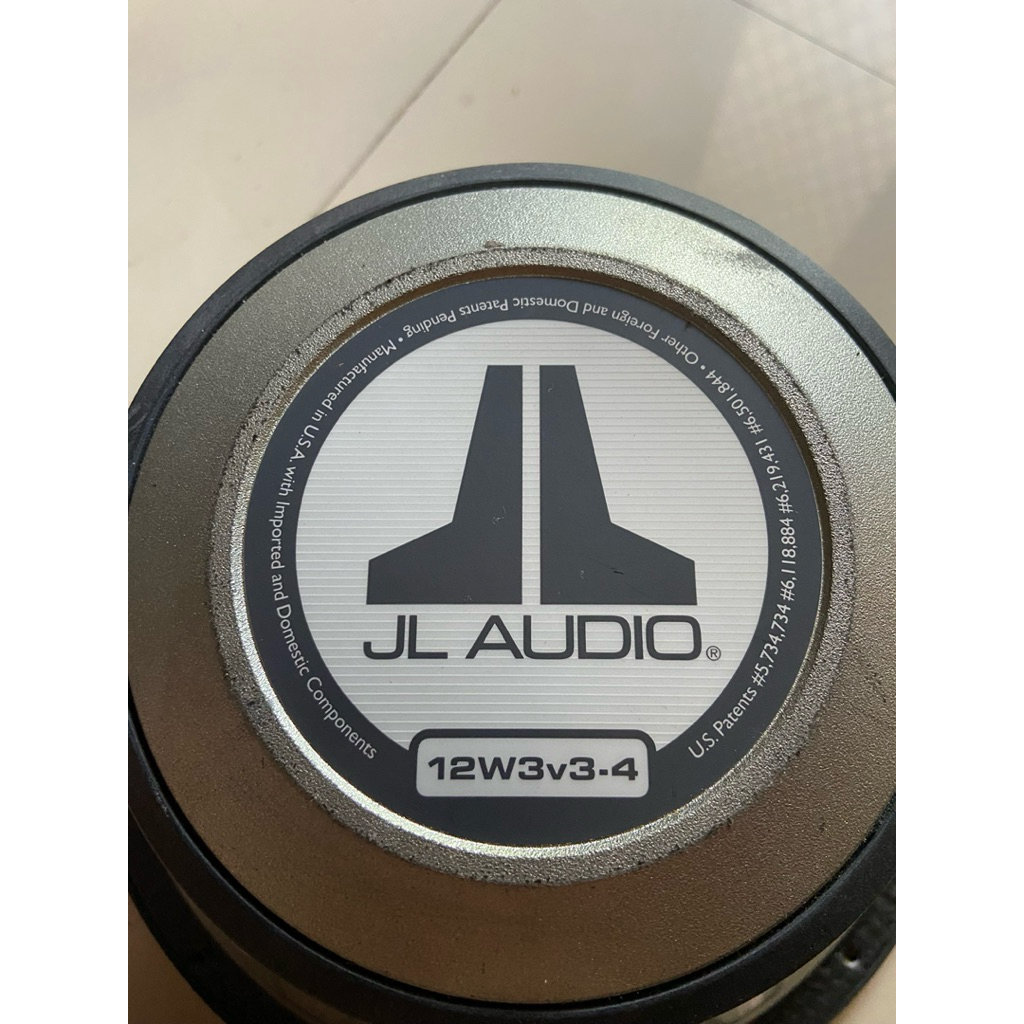 Sub subwoofer JL Audio 12W3V3 12 inch Second