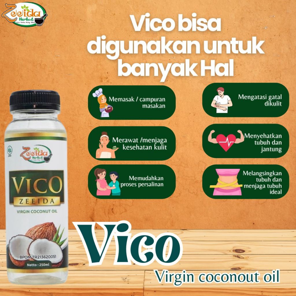 Minyak vco/virgin coconut oil/minyak Vico/kapsul vco/kapsul vico