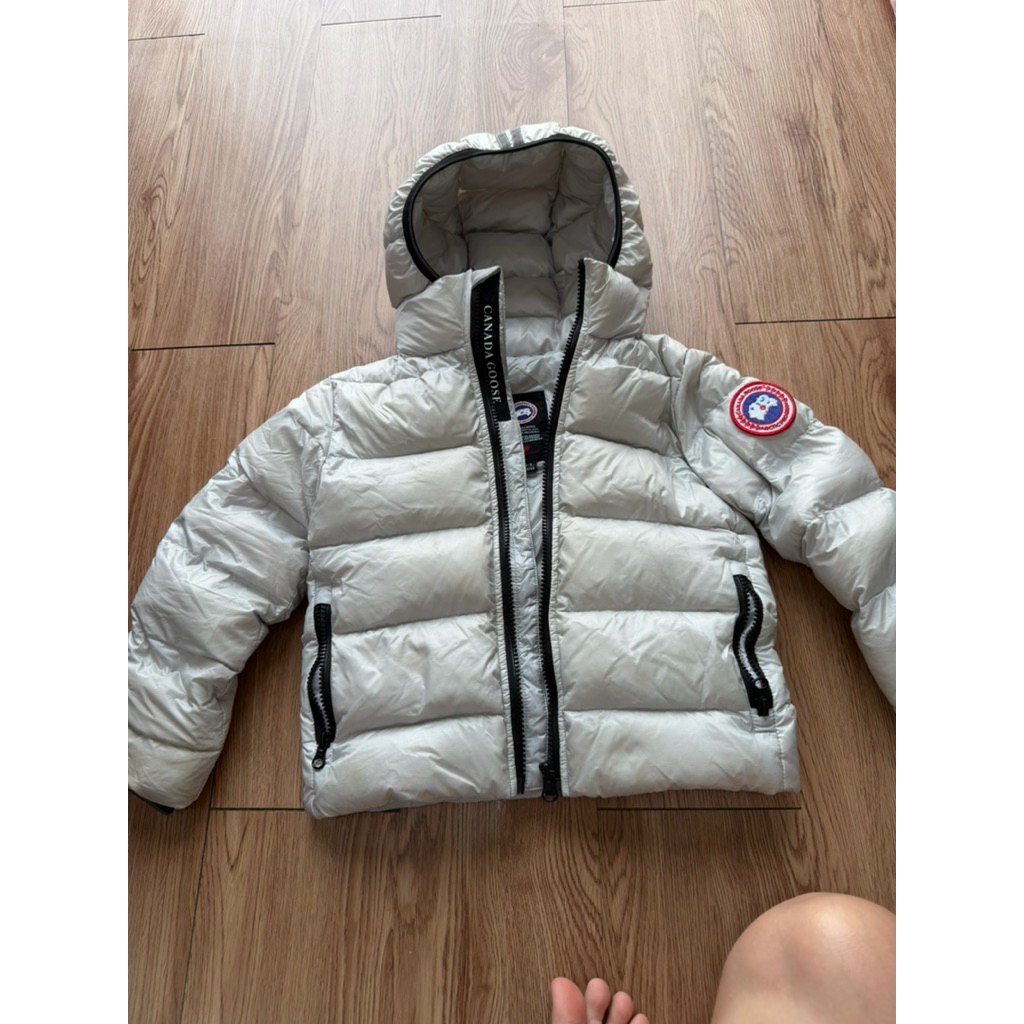 like new canada goose goose down jacket kids original winter outerwear