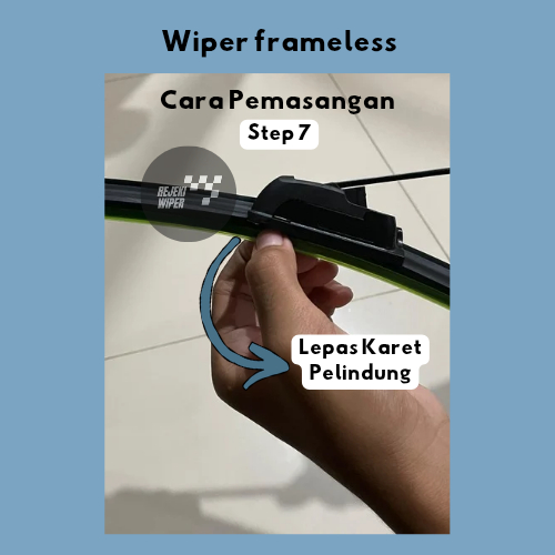 BESTPROMO WIPER ESPASS FRAMELESS WIPER ESPASS 1 SET SEPASANG AKSESORIS MOBIL