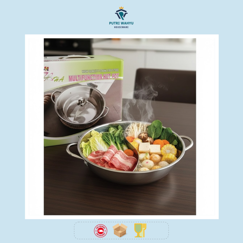 Panci Sekat 2 Sinda Shabu Pan – XO Suki / Hotpot