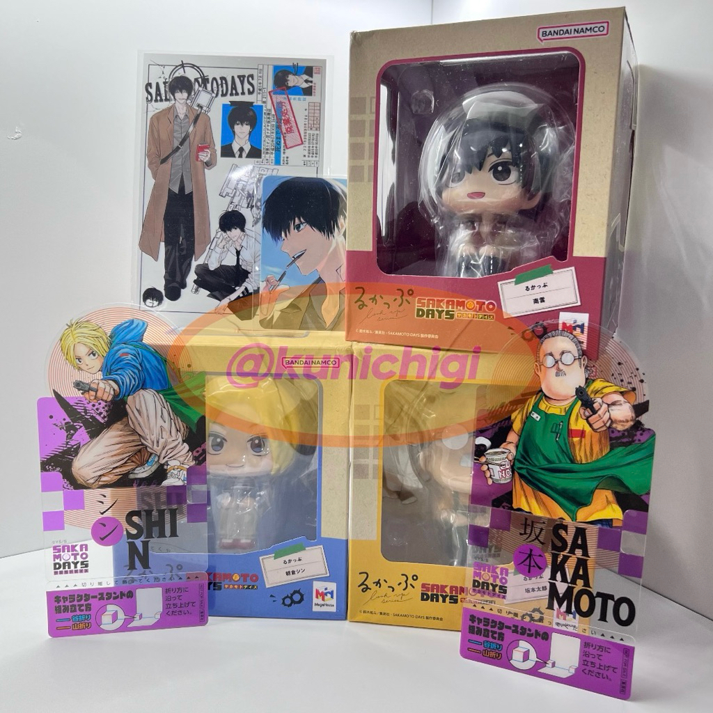 look up rukappu sakamoto days sakadays sakamoto taro shin asakura nagumo yoichi new sealed misb