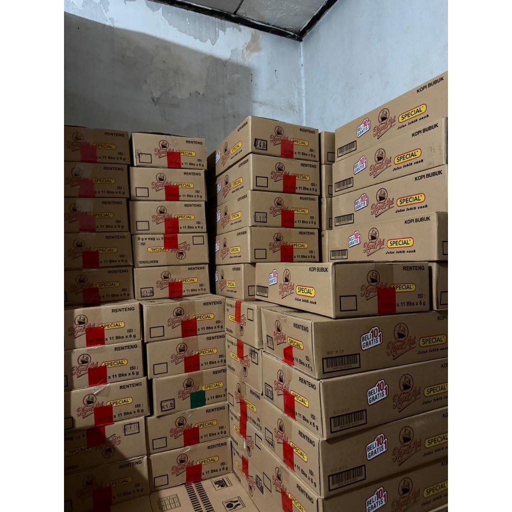 KOPI KAPAL API MINI SPECIAL 6.5GR TANPA GULA 1 DUS