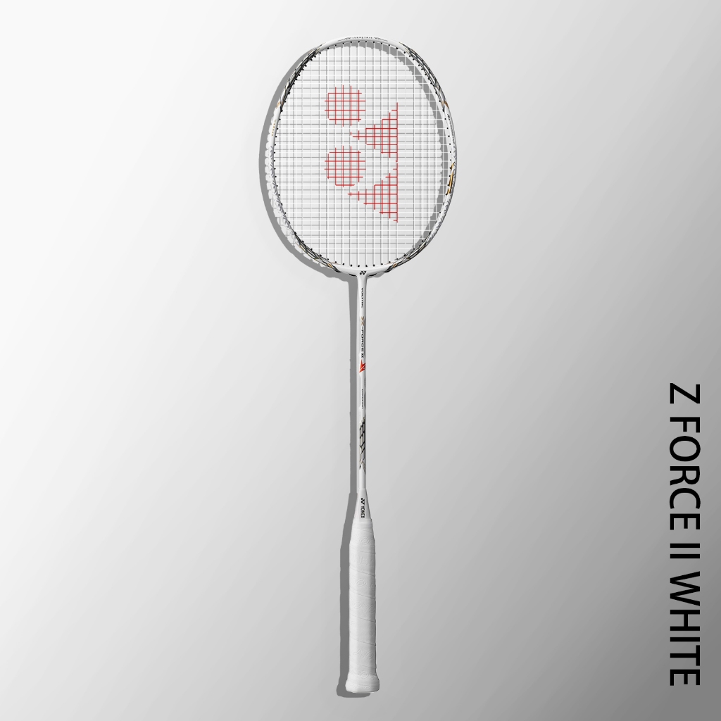 VOLTRIC Z FORCE II WHITE Raket Badminton Karbon 4U 83g 674mm Putih Lining Windstorm 79H Raket Badmin