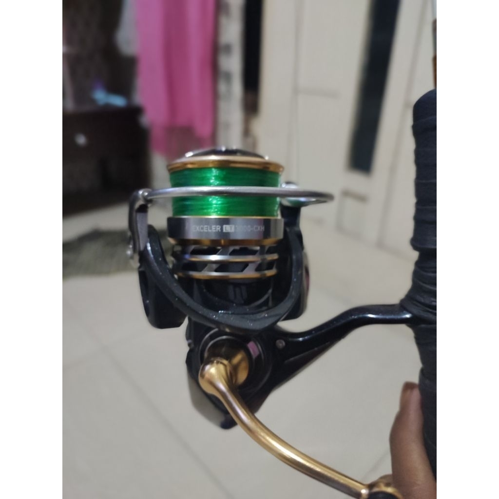 joran relix jangkrik gen2 dan reel daiwa exceler 3000cxh