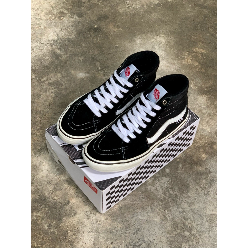VANS SK8 HI SKATE BLACK&WHITE