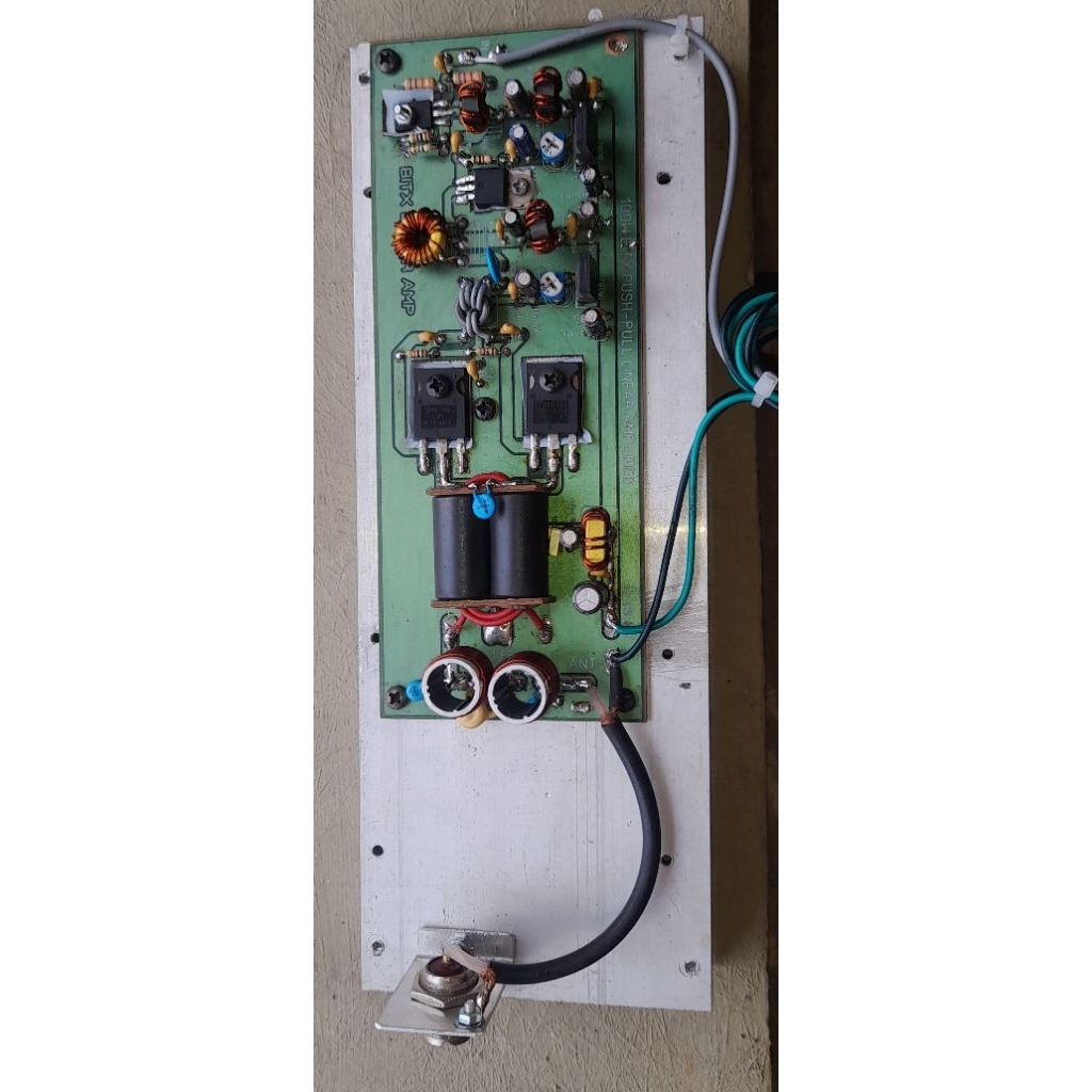 PA Linier SSB HF 3 Mhz - 8 Mhz 85M 80M 50M 40M 35M power 80 - 120 watt