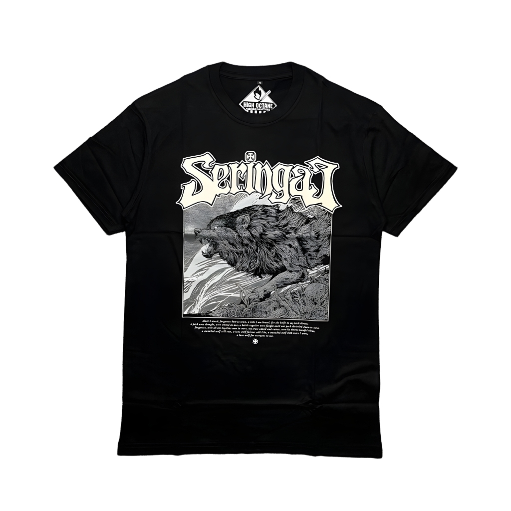 TSHIRT SERINGAI - LONE WOLF ORIGINAL