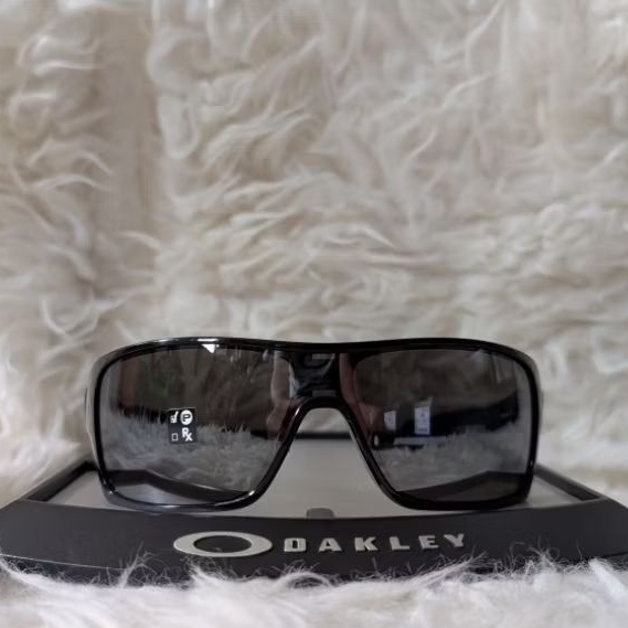 Kacamata Original Oakley Turbine Rotor Polished Black w/ Prizm Black Polarized 009307 15