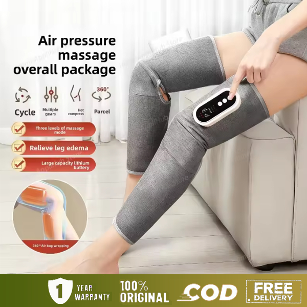 Alat Pijat Kaki Elektrik untuk Lutut dan Betis, Mode Tekanan Udara dan Getaran