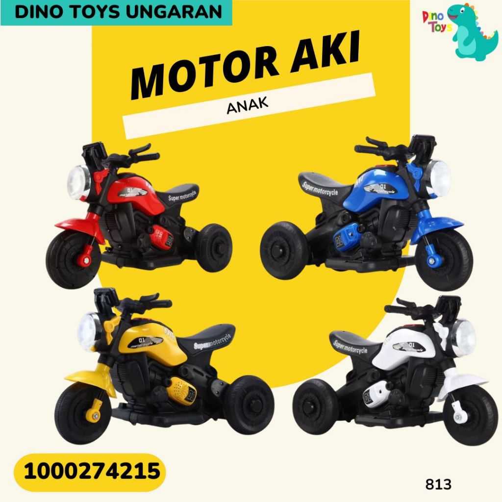 MOTOR AKI ANAK VORTEC 813 DINO TOYS UNGARAN MOTOR AKI ANAK SEMARANG MOTOR AKI SEMARANG