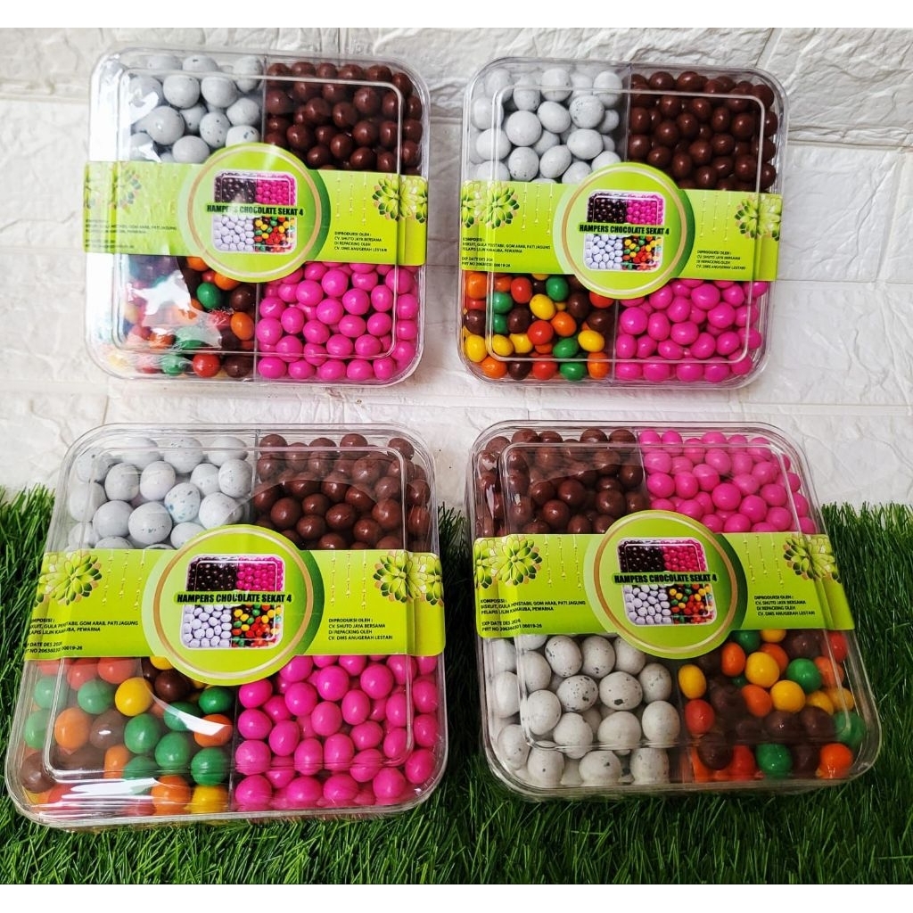Coklat Sekat 4 - Aneka coklat kiloan - Coklat lagie