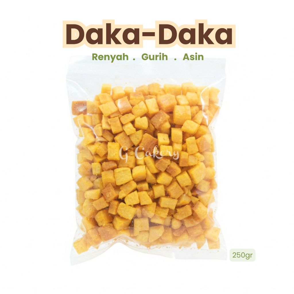 Singkong DAKA-DAKA | Singkong Dadu Kuning Khas Padang