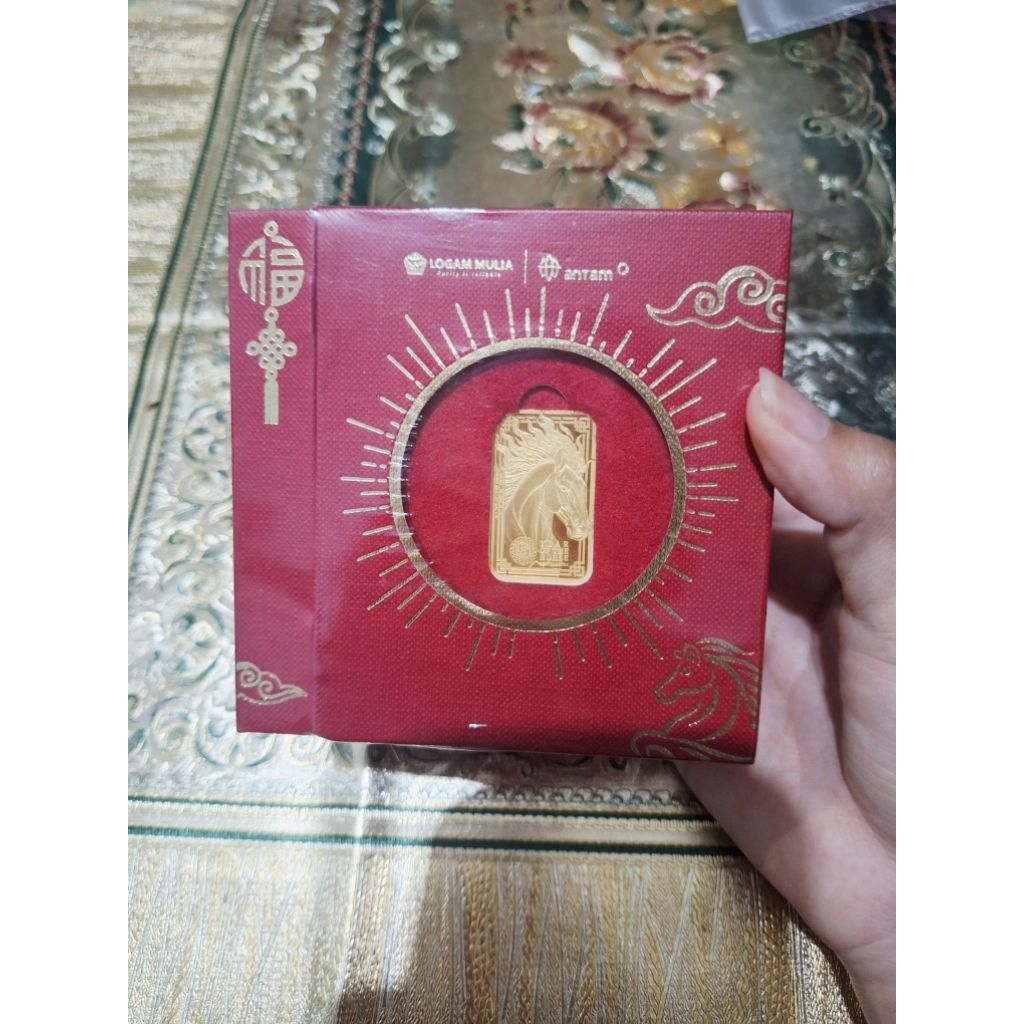 Logam Mulia LM Antam Imlek Shio Kuda 8 gr 2026