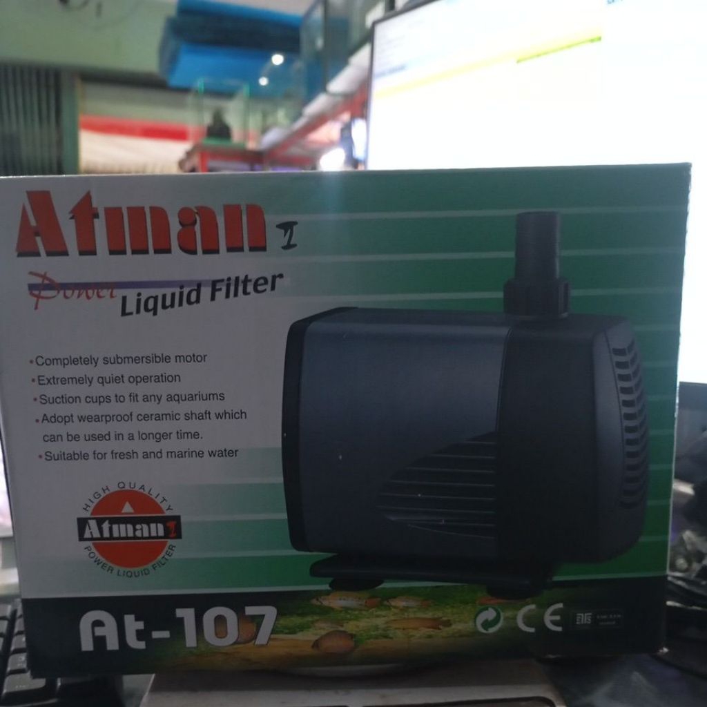 Pompa Ikan Hias Kolam Ikan Atman AT-107