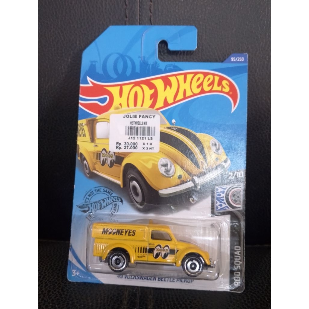 hot wheels VW beetle pickup Mooneyes