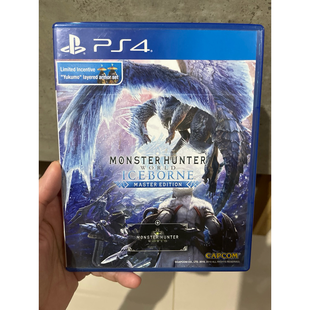 PS4 Monster Hunter World - ICEBORNE MASTER EDITION