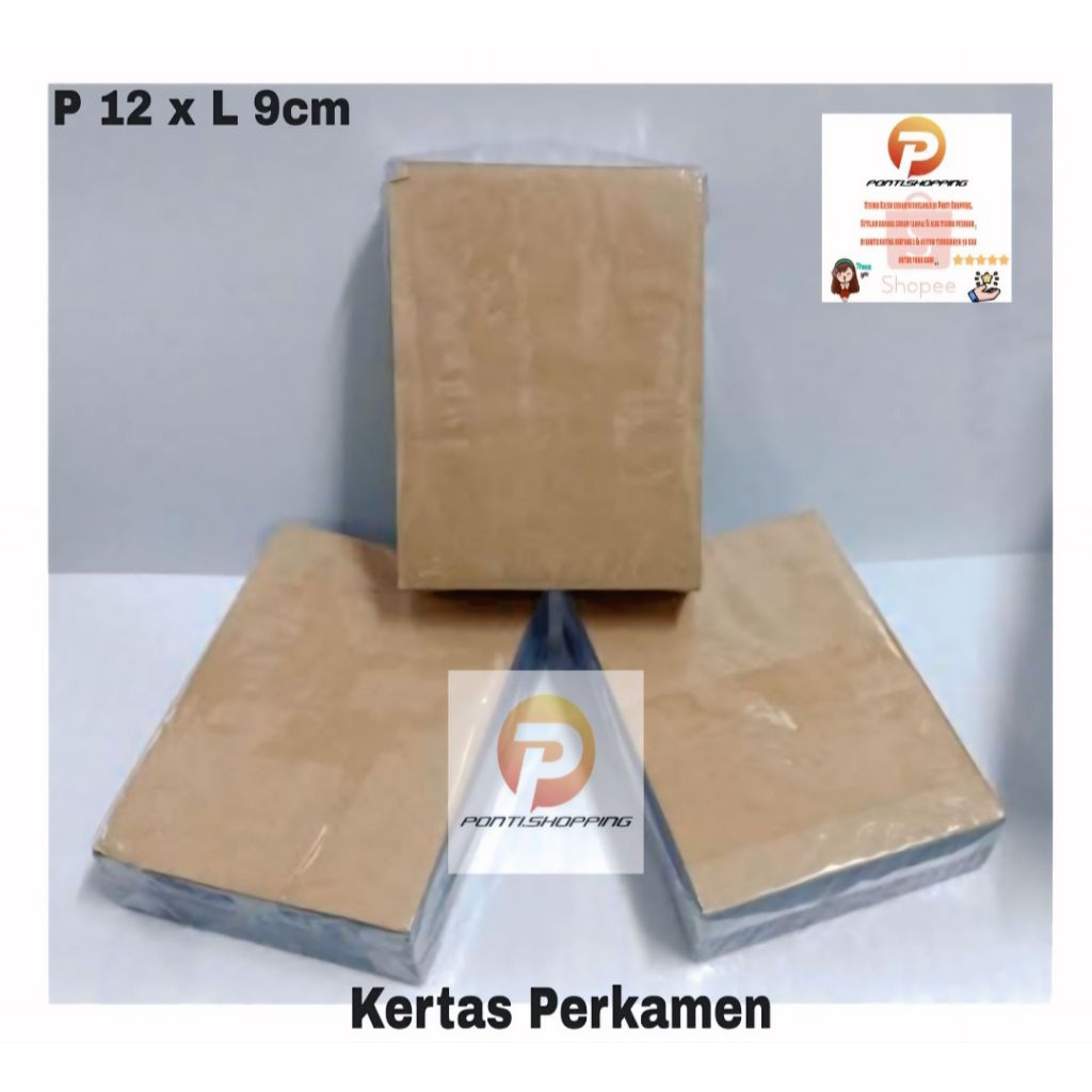 KERTAS PUYER ISI 500 LEMBAR/KERTAS PERKAMEN