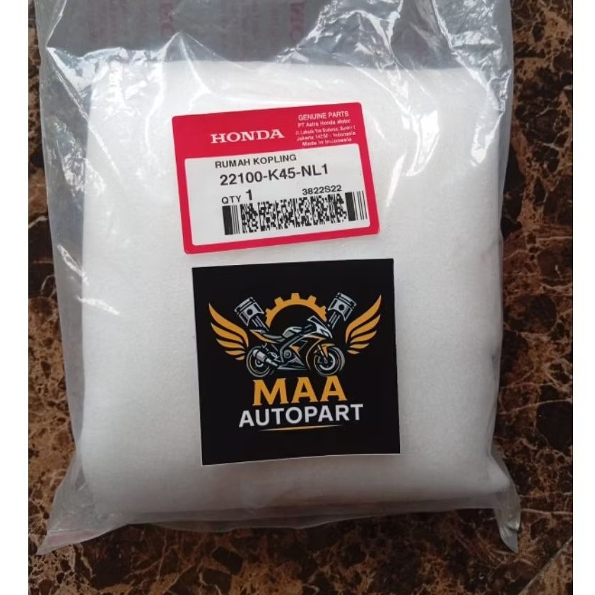 Outer Comp Clutch Rumah Dudukan Plat Kopling CBR150R CBR 150R K45R 2021 22100K45NL1 Asli