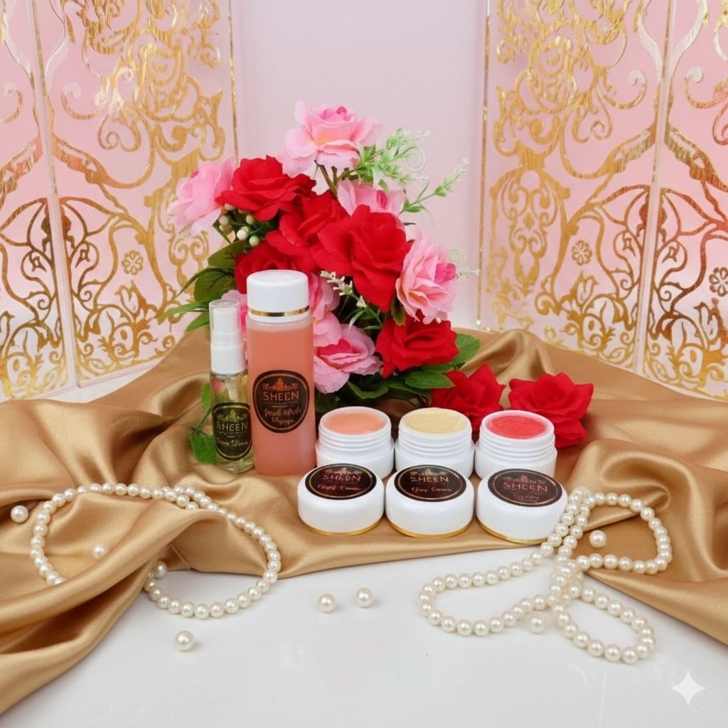 sheen beauty strong Red jelly skincare