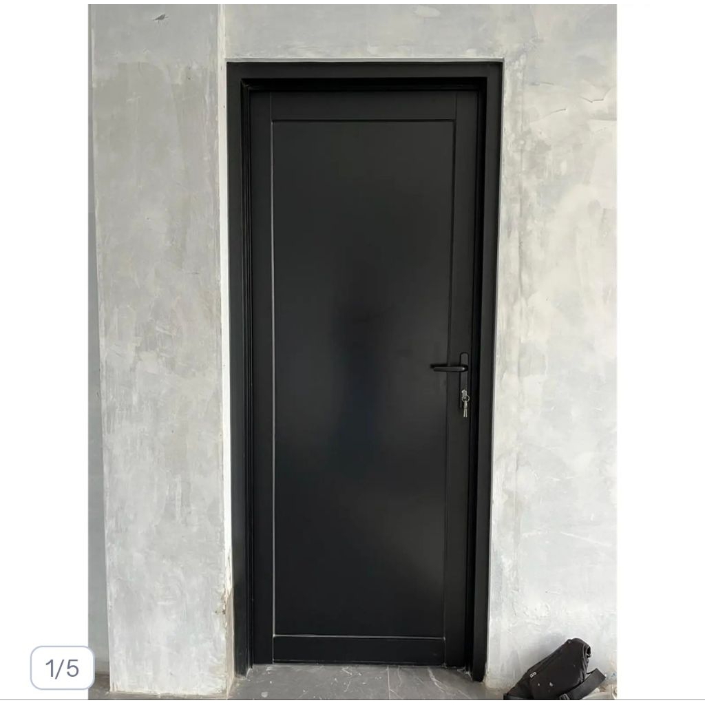 Pintu Aluminium ACP (Aluminium Composite Panel) Free Packing Kayu