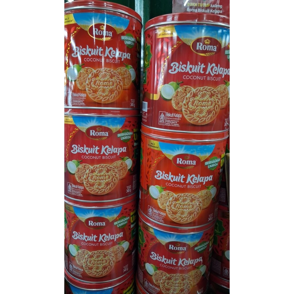 Biskuit Kelapa Roma 345 Gram Biskuit Roma Kelapa Grosir Biskuit Roma Murah