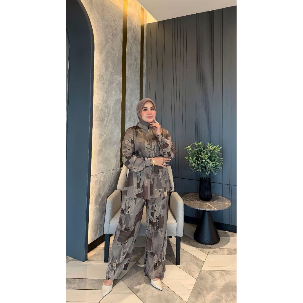 alzena set celana by jhonem /setcel Julia print jhonem