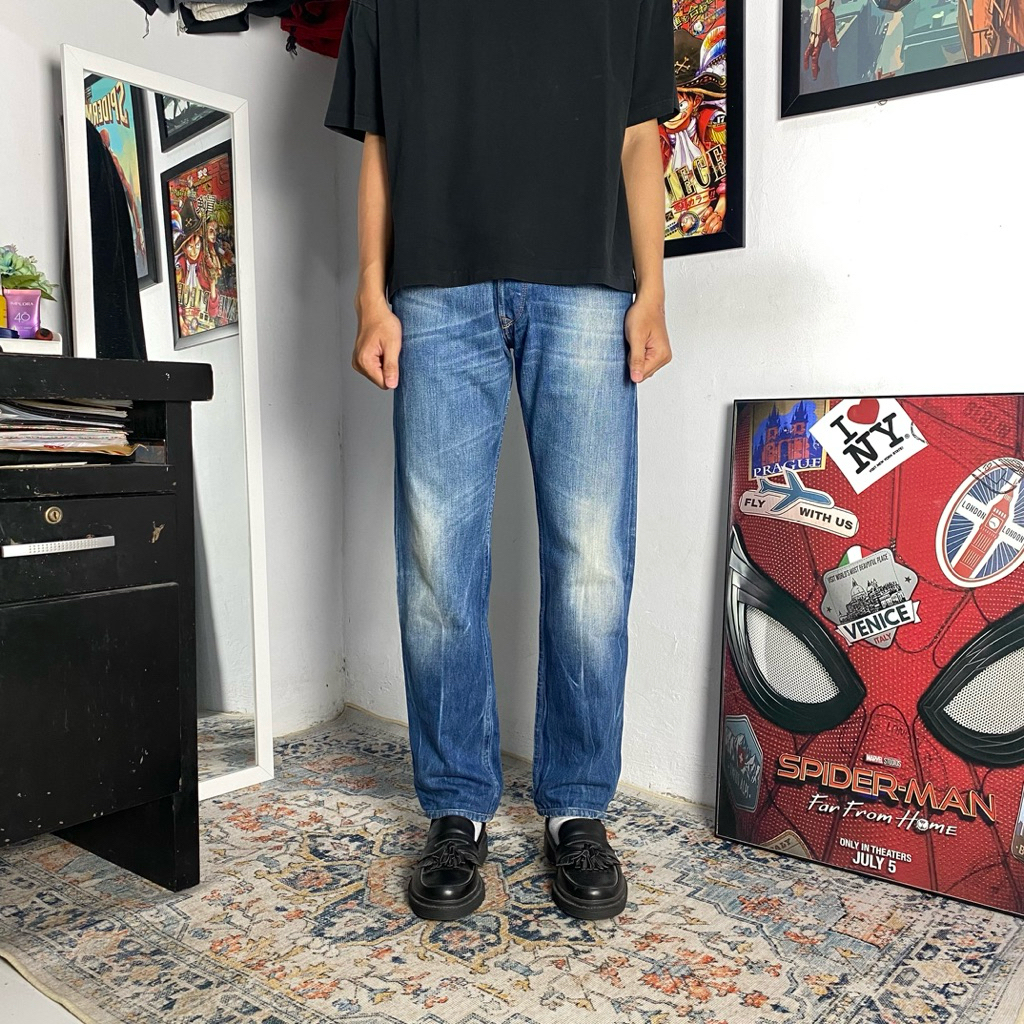DIESEL BLUE WASH JEANS