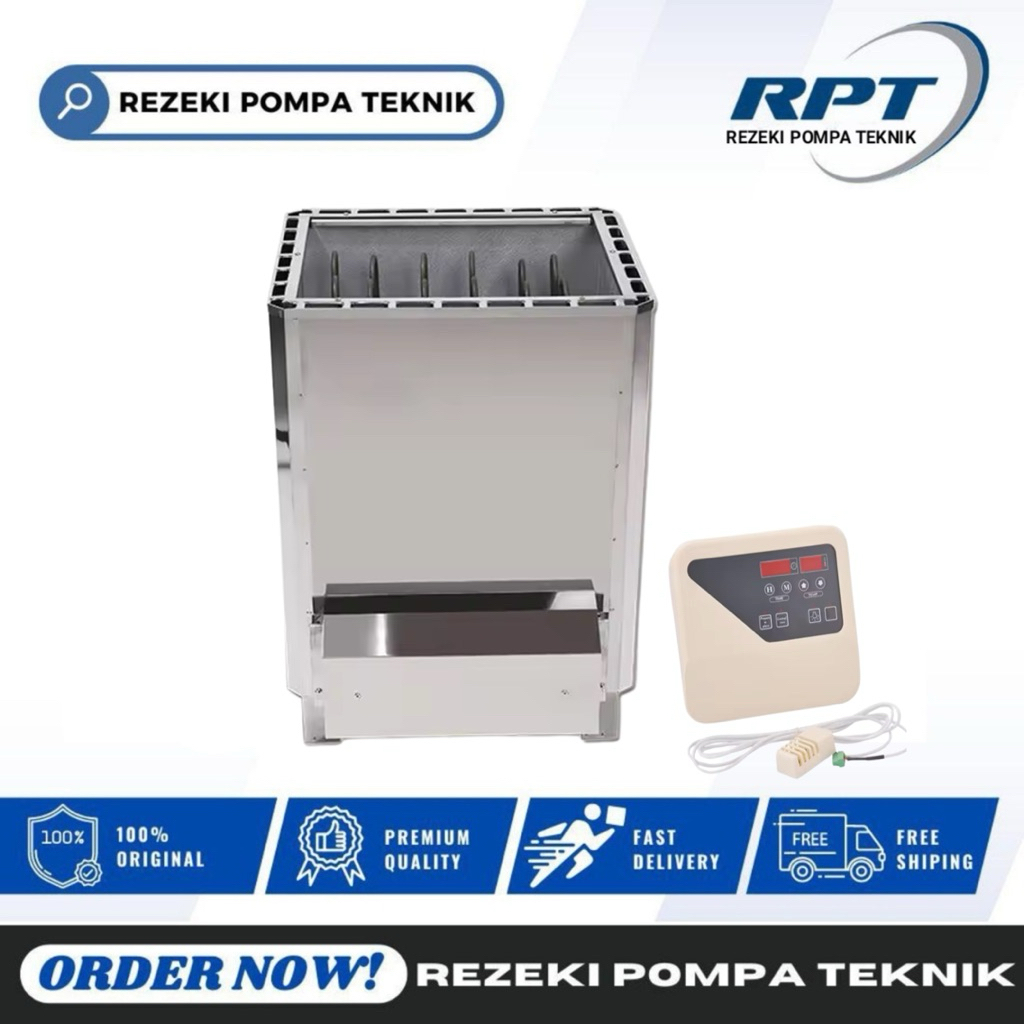 HARVIA Sauna Heater Premium | Electric Sauna Heater Made in Finland | Pemanas Sauna Elektrik 10,5KW 