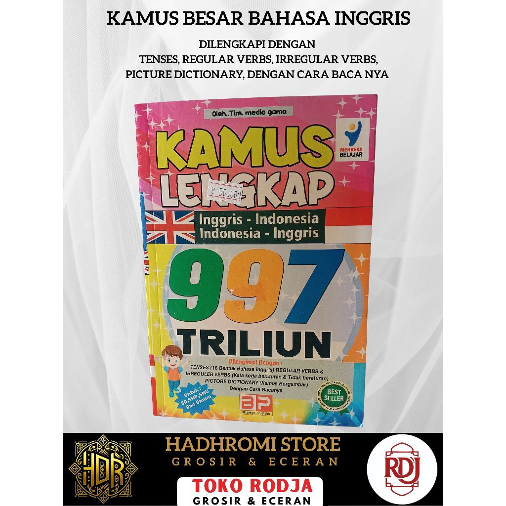 KAMUS BESAR LENGKAP BAHASA INGGRIS ORIGINAL