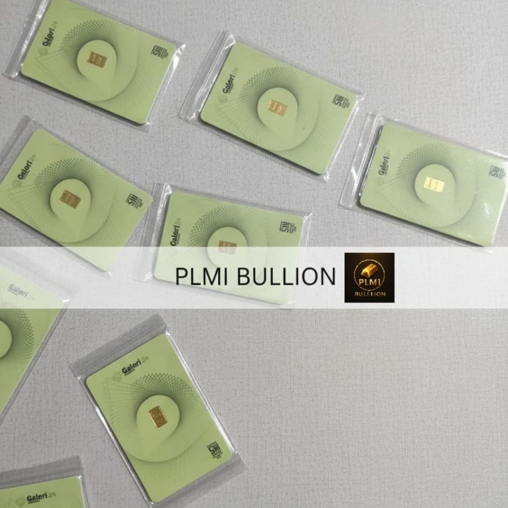 Logam Mulia Galeri 24 0,5 Gram – Emas Asli Bersertifikat | PLMI BULLION