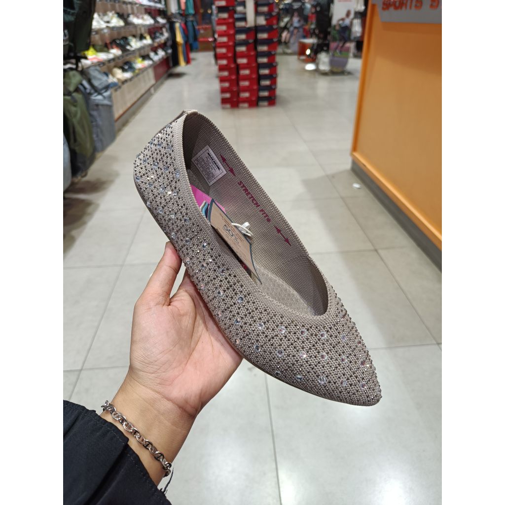 SKECHERS CLEO POINT FLATSHOES