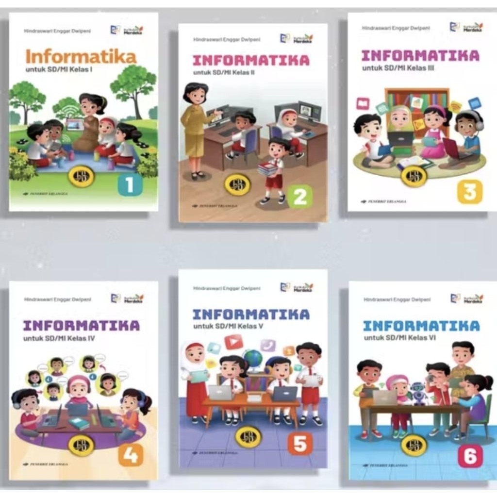 Buku Informatika SD Penerbit ERLANGGA