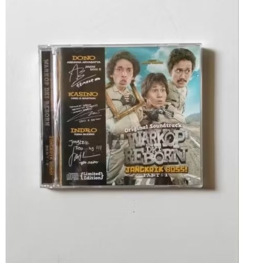 CD Ost Warkop DKI Reborn Jangkrik Boss