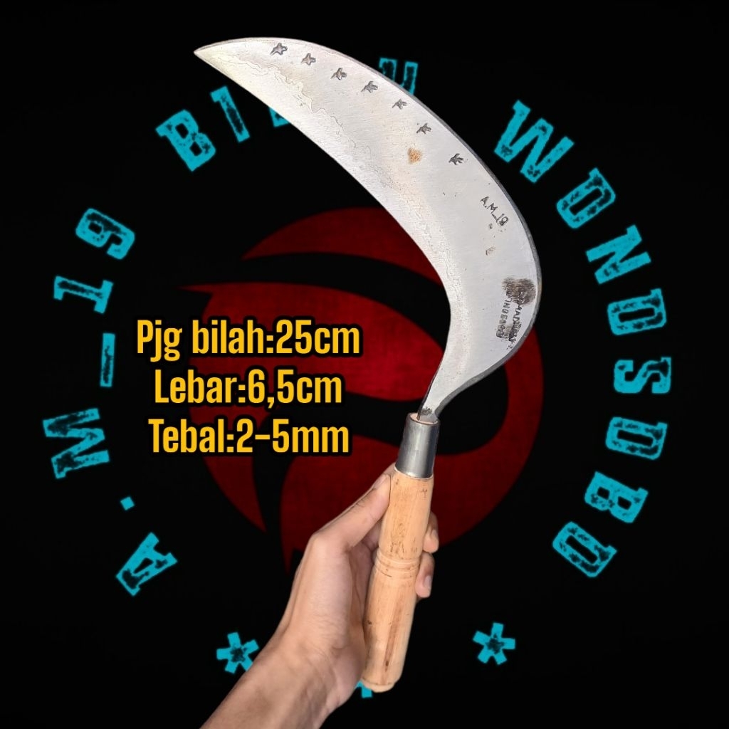 Arit Deres Jumbo Ujung Lancip Baja Selap 3 Super Asah AM19 Wonosobo